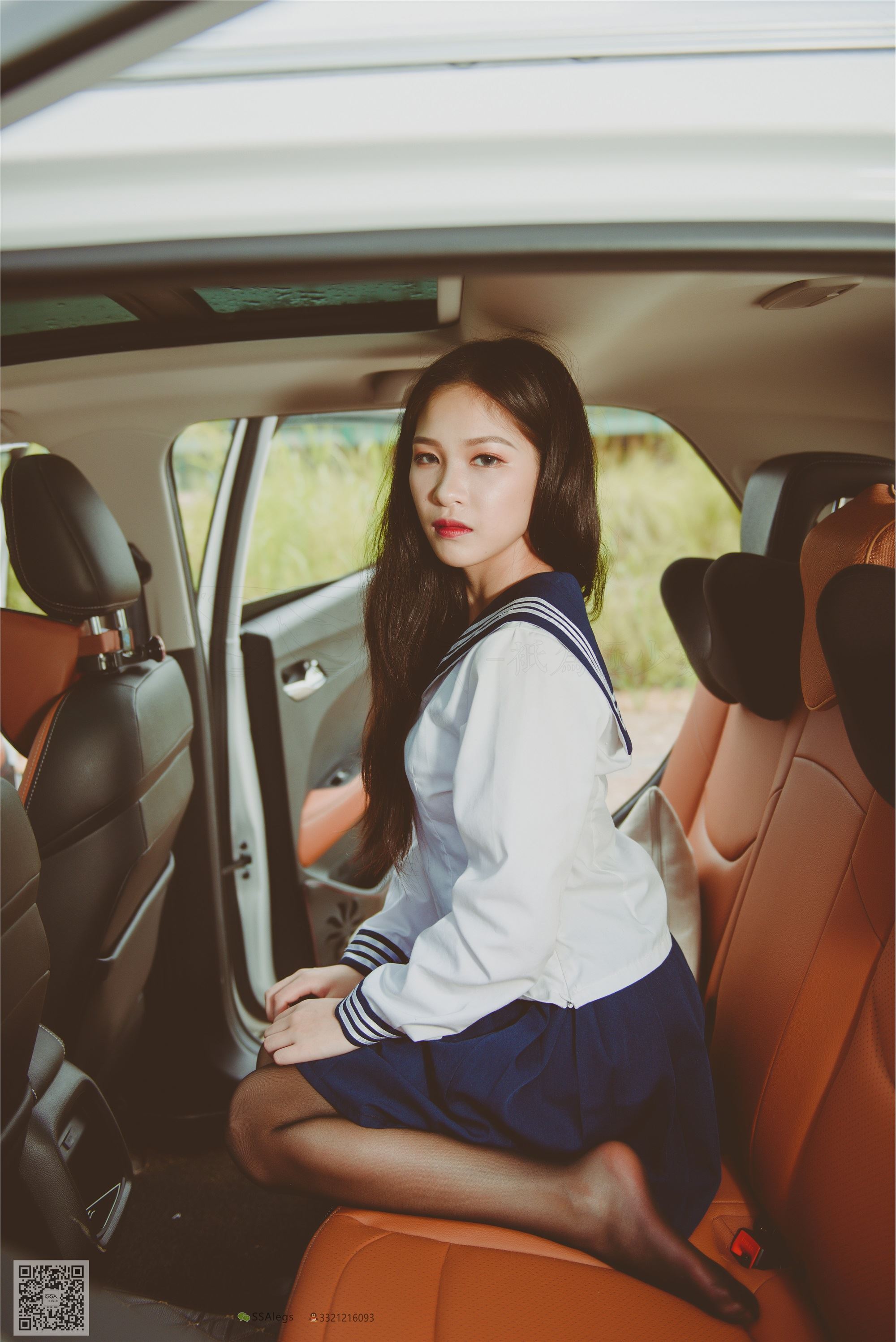 SSA丝社 NO.017 佳佳 小丝妹佳佳练车记